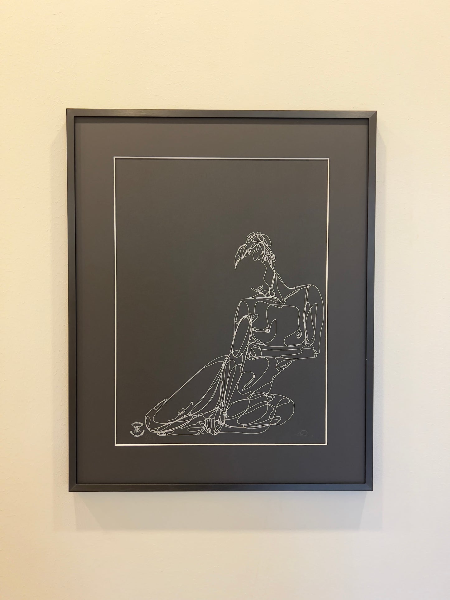 Sitting Lady III - BLACK EDITION ed. of 24